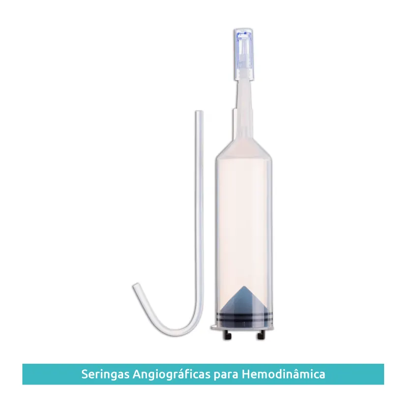 Seringa Angiográfica para Hemodinâmica — equipamento médico distribuído pela 1000Medic